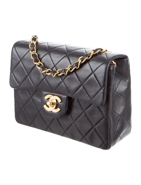 mini square flap chanel|chanel mini flap price.